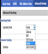 dd-wrt Operating Mode